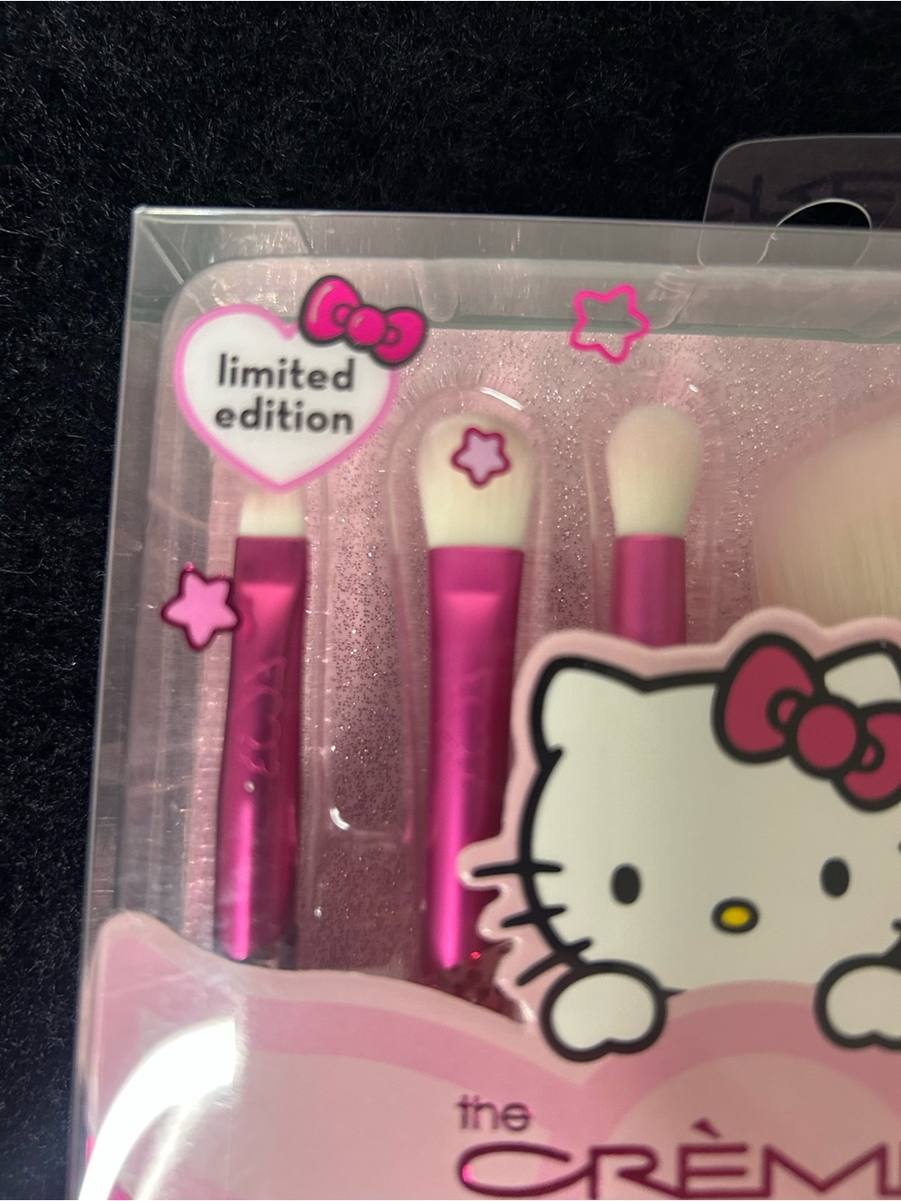 Hello Kitty Pink Kids Makeup Brush Set